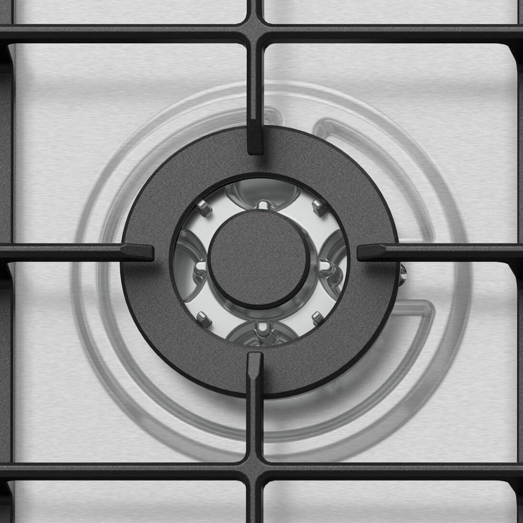 Westinghouse 90cm 5 Burner Gas Cooktop WHG954SC