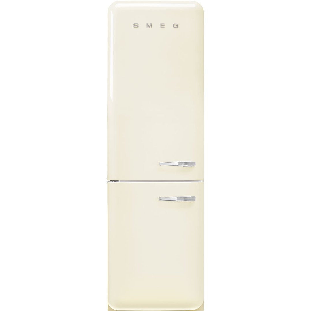 Smeg FAB 32 50’S Style Retro Refrigerator, Left Hand - Cream FAB32LCR5AU