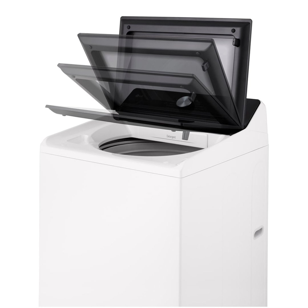 LG 12kg AI Top Load Washer - AI DD - White WTX5-12W