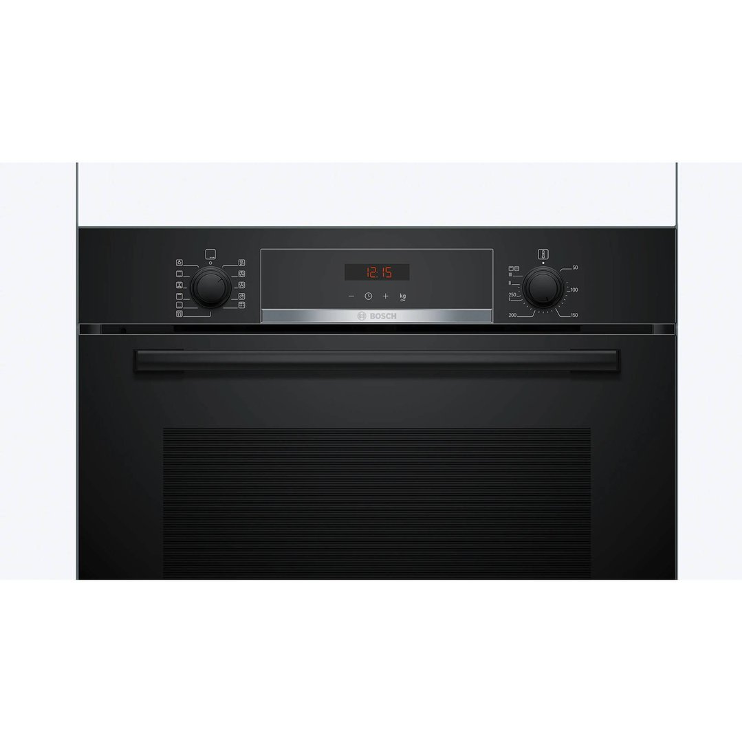 Bosch Series 4 Pyrolytic Built-in Oven 60cm - Black HBA574EB3A