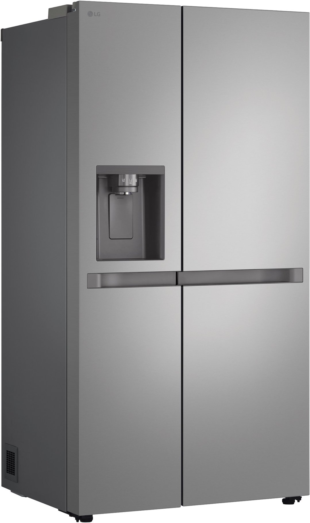 LG 641L Side by Side Fridge in Stainless Finish, Non-Plumbed GS-N599PL