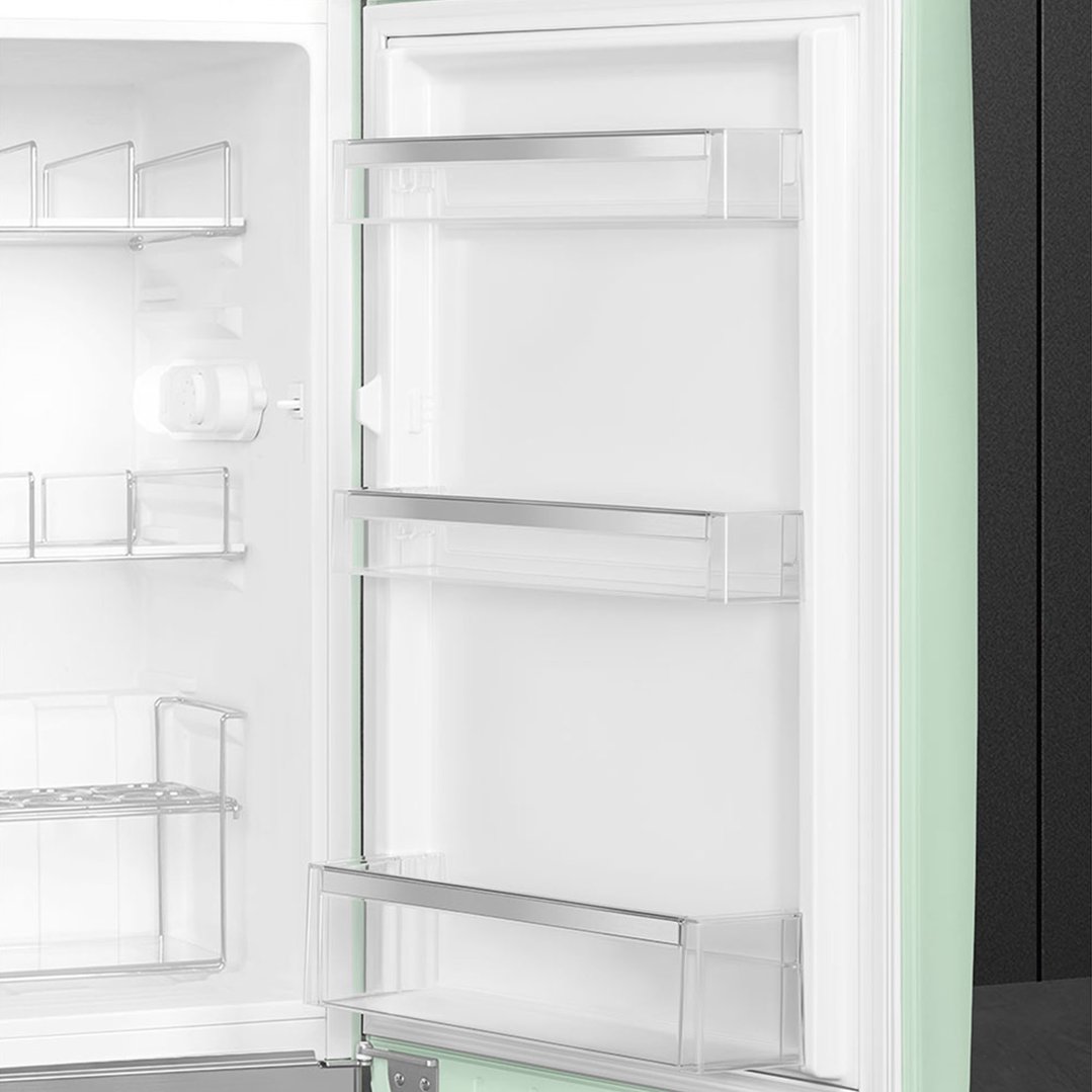 Smeg FAB10 50's Style Retro Refrigerator Right Hand Hinge - Pastel Green FAB10HRPG6