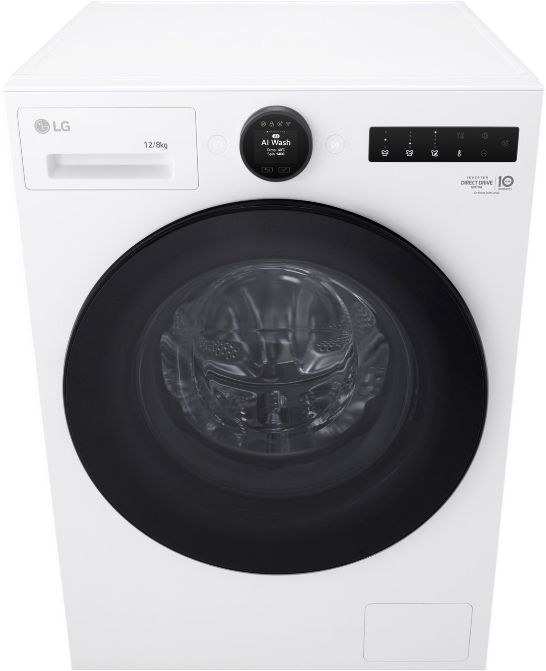 LG 12/8kg Series 10 Washer Dryer Combo White - ezDispense WXC10-1412W