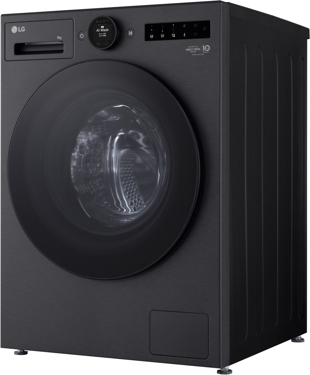 LG 9kg Series 9 Matte Black Front Load Washer WX9-1409MB