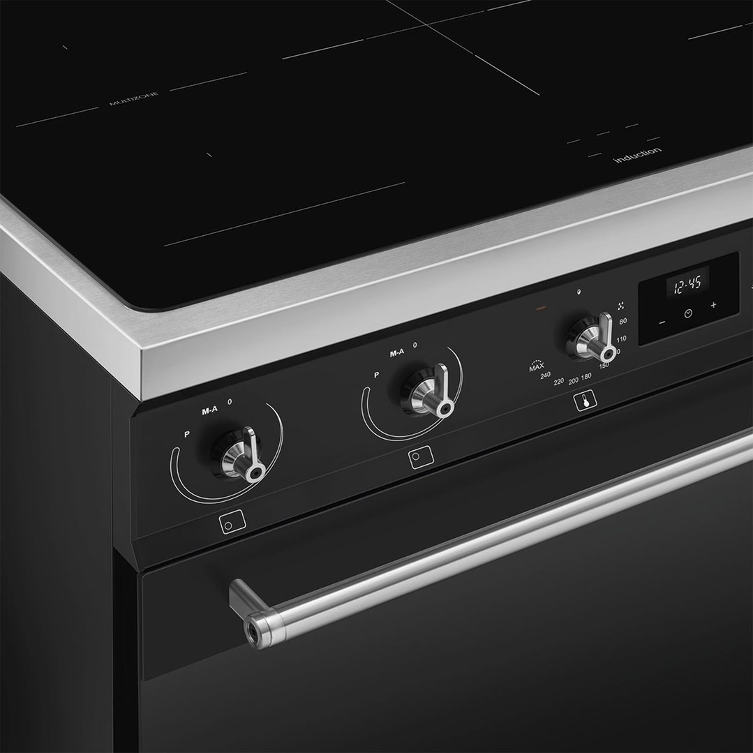 Smeg 90cm Classic Freestanding Cooker - Matte Black C9IMMB2
