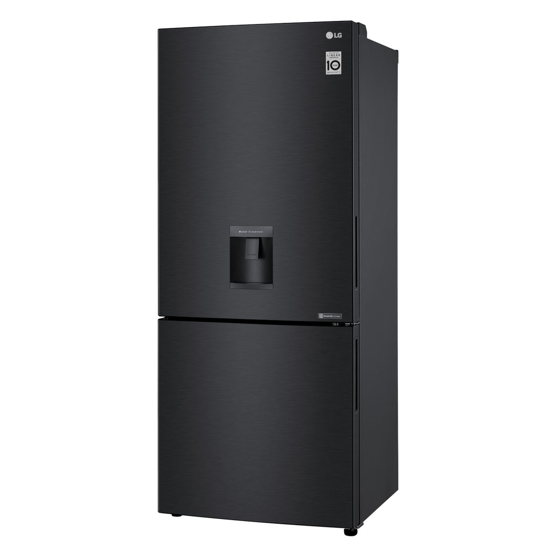 LG 420L Bottom Mount Fridge GBW455MBL