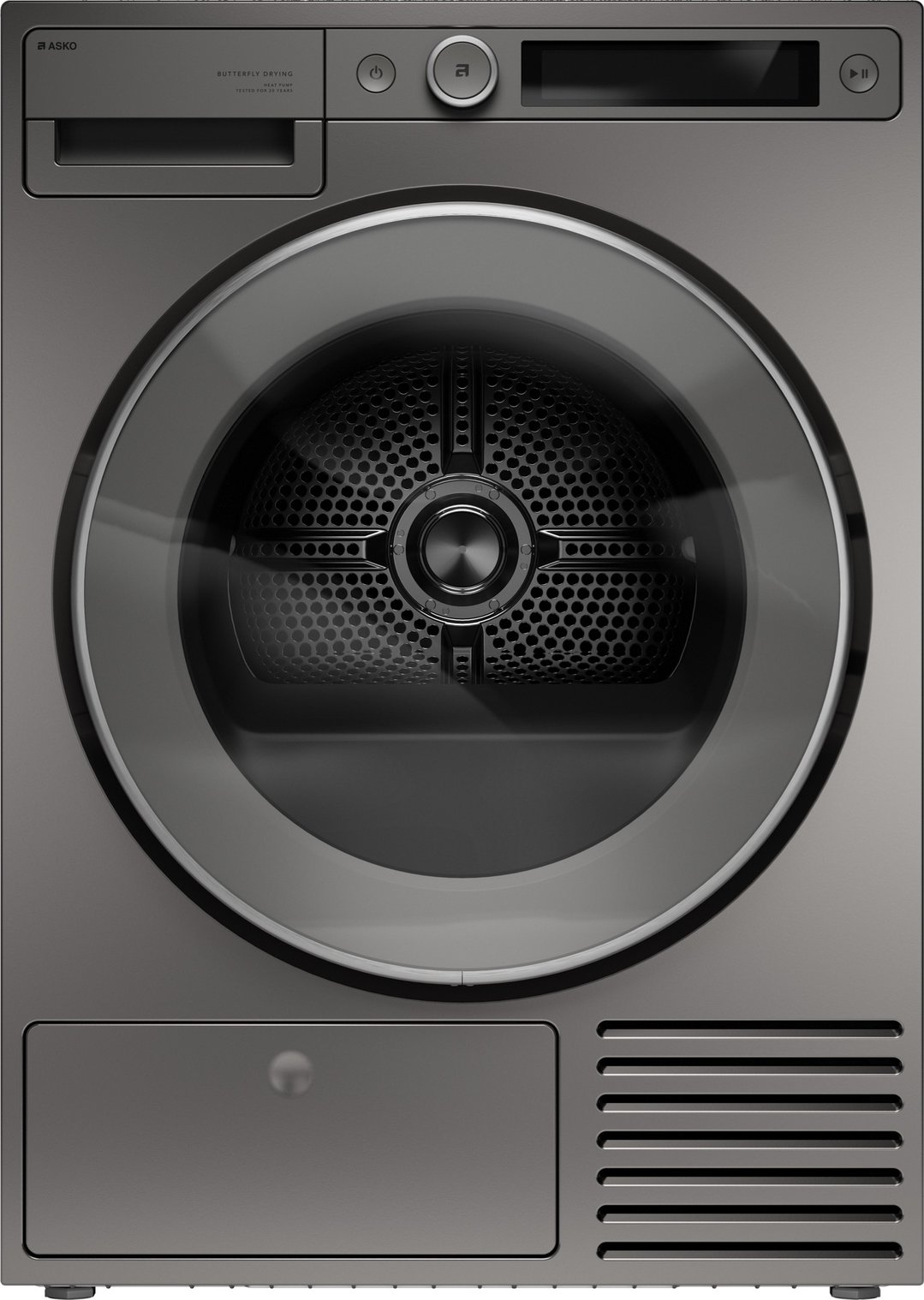 Asko 9kg Style Heat Pump Dryer - Titanium T509HPTAU