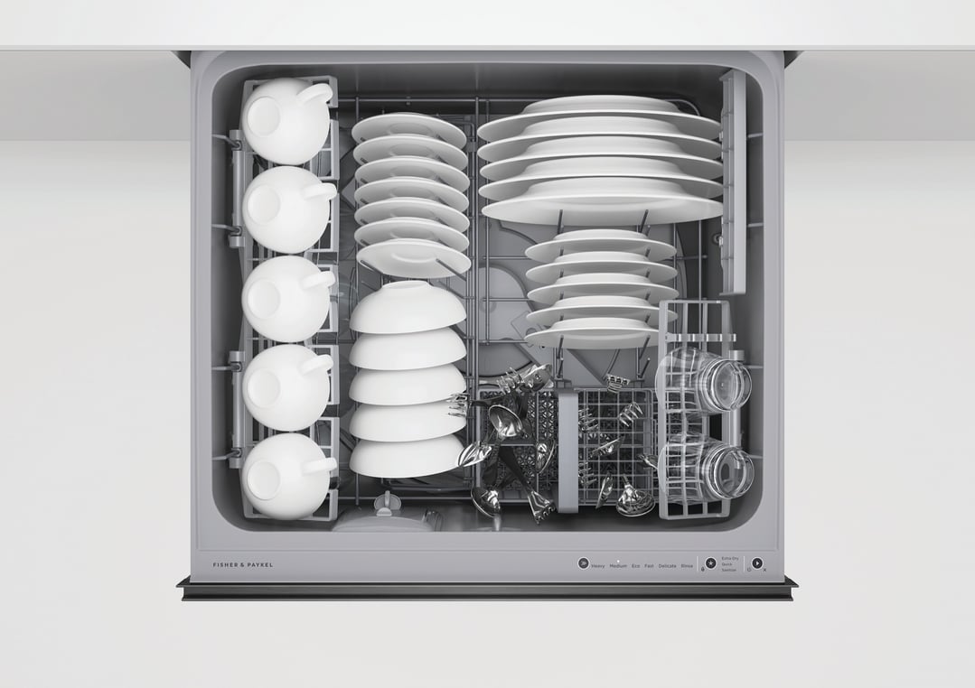 Fisher & Paykel Series 9, Contemporary Tall Single DishDrawer™ Dishwasher DD60ST4NB9