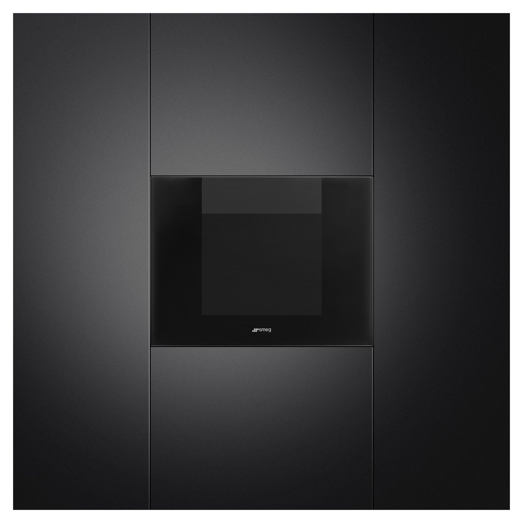 Smeg 45cm Linea Wine Cellar (20 Bottle) - Pure Black CVI120B3E