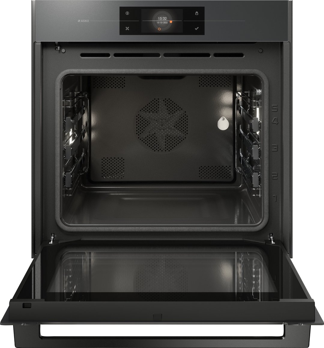 Asko Elements 60cm Pyrolytic Oven - Pearl Grey OP8678GG