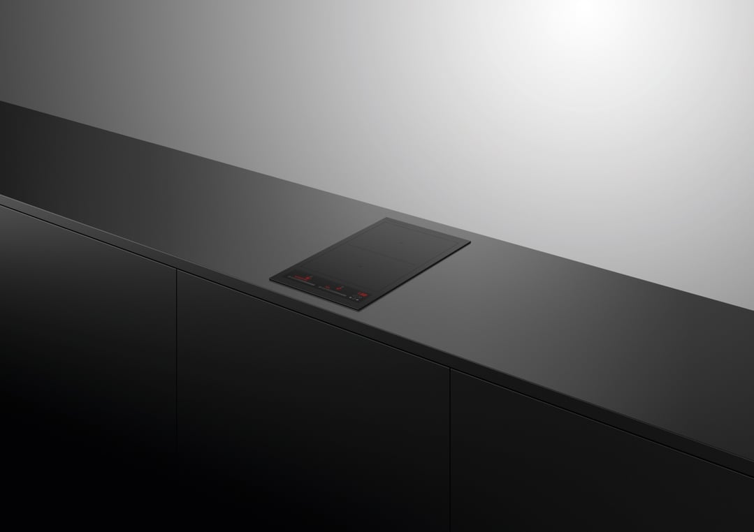 Fisher & Paykel 30cm Series 7, 2 Zone Induction Cooktop, SmartZone, Black CI302ZDTB5