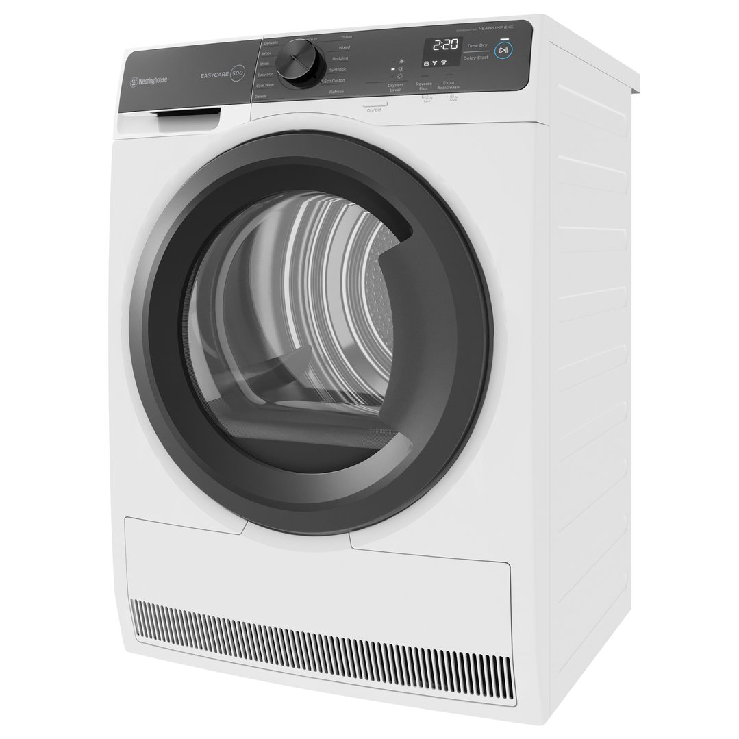 Westinghouse 8kg EasyCare 500 Series Heat Pump Dryer WDH804N7WA