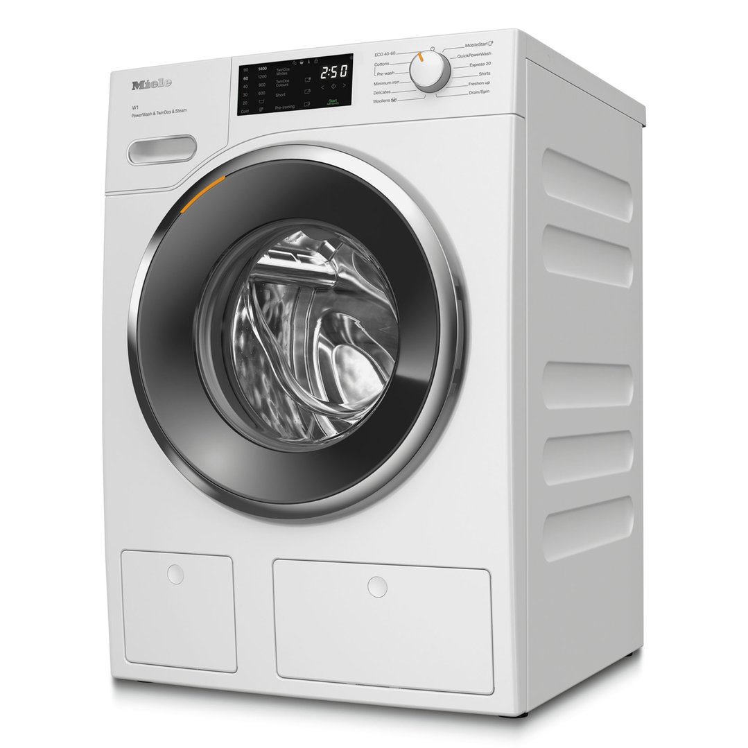 Miele 9kg Front Load Washing Machine with QuickPowerWash, Automatic Dosing and SteamCare WWG880WCS