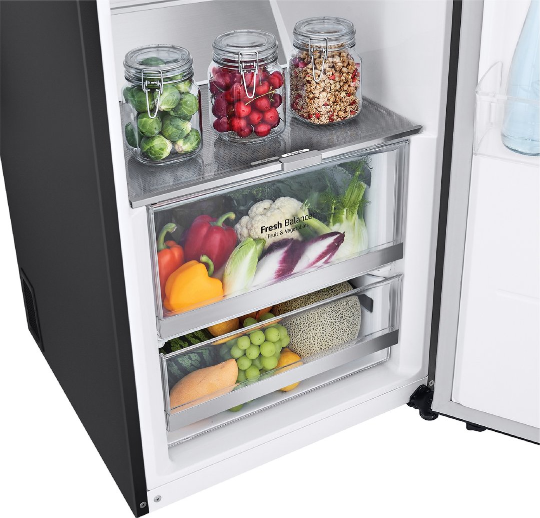 LG 386L Single door fridge in Matte Black GP-R386MBL