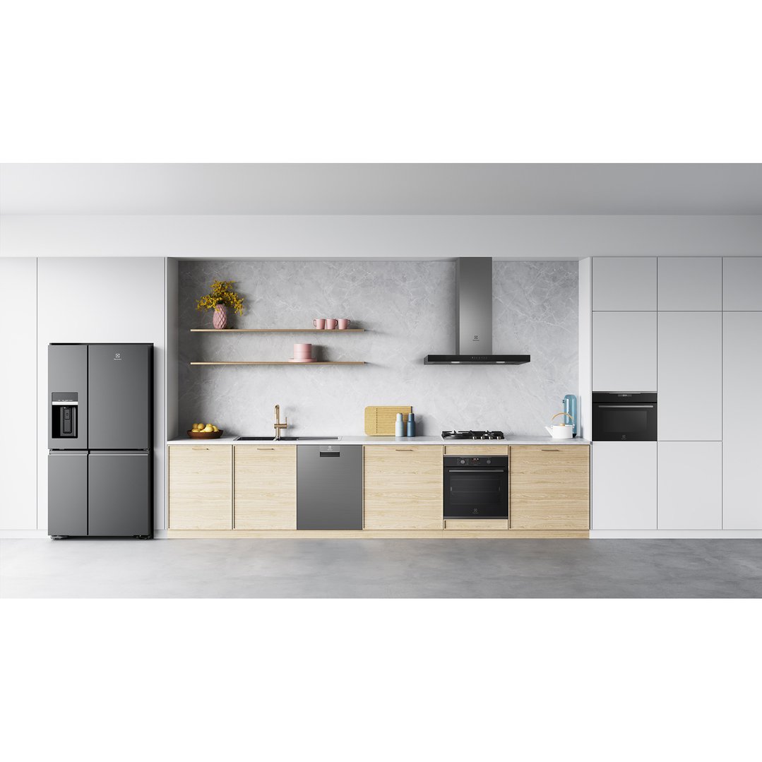 Electrolux 60cm Multifunction Pyrolytic Oven Dark Stainless Steel EVEP614DSE