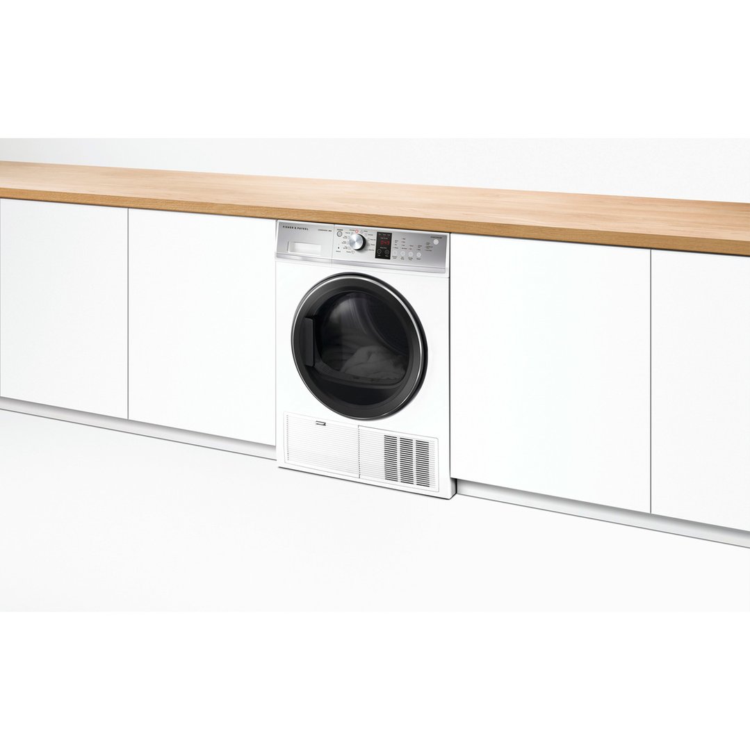 Fisher & Paykel 8kg Series 5 Condensing Dryer, Auto-Sensing, Rack Dry DE8060P3