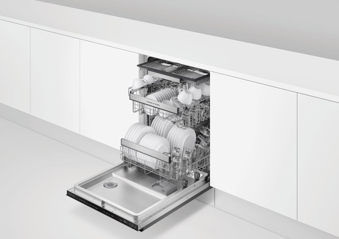 Fisher & Paykel Series 9, Contemporary Tall Built-under Dishwasher DW60UNT4B2