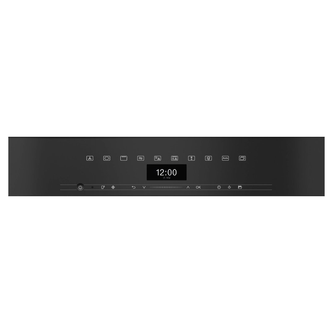 Miele 45cm Handleless Speed Oven with 3in1 Microwave, Oven and Combination Modes Obsidian Black H7440BMXOBSW
