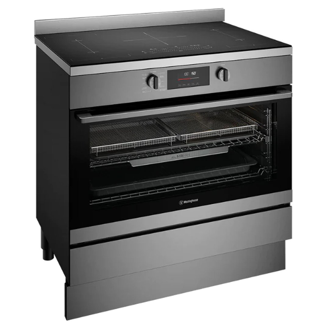 Westinghouse 90cm electric freestanding oven with Induction cooktop