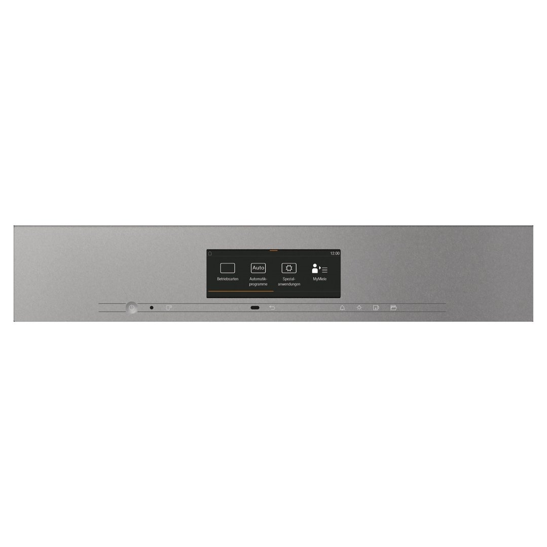 Miele 45cm Plumbed-In Handleless Compact Combination Steam Oven with HydroClean Self-Cleaning Function Graphite Grey DGC7845HCXPROGRGR