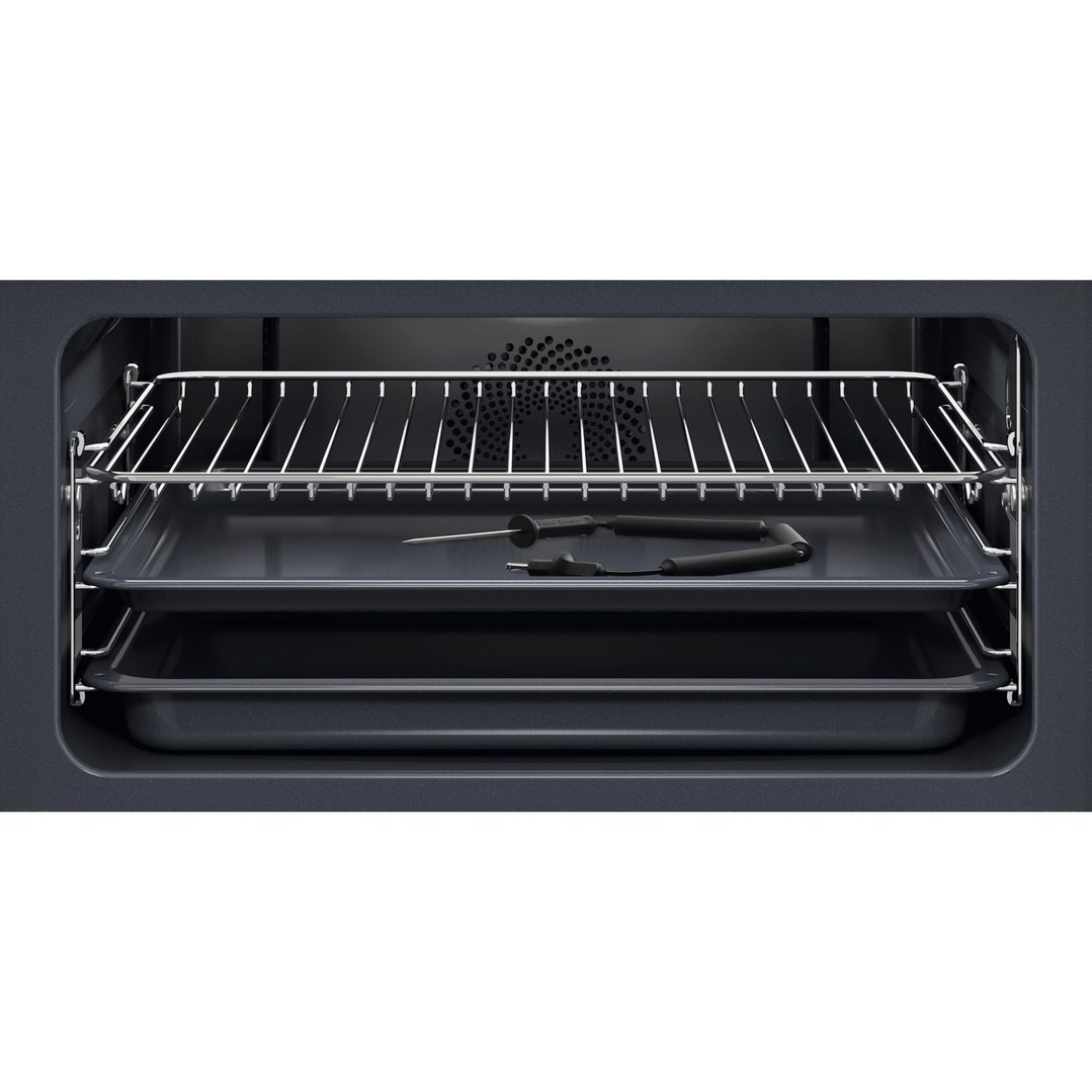 Electrolux 45cm Compact Combi Microwave Oven, Black - 800 Series EVEM6847ZB