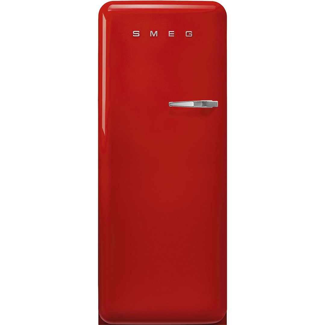 Smeg FAB 28 50’S Style Retro Refrigerator, Left Hand - Red FAB28LRD5AU