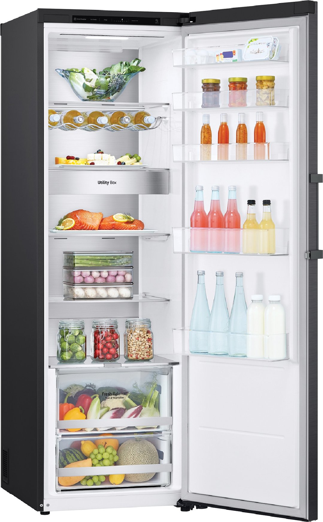 LG 386L Single door fridge in Matte Black GP-R386MBL