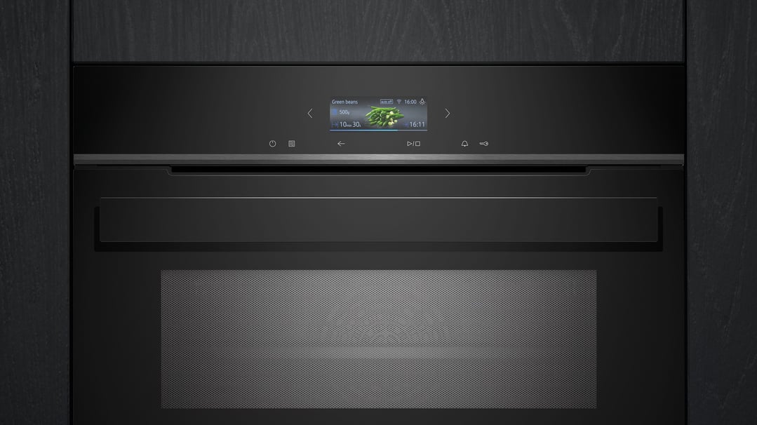 Siemens iQ700 Built in Compact Oven with Microwave CM924G1B1