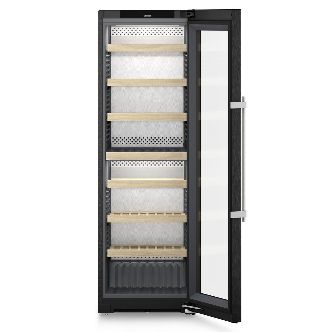 Liebherr 155 Bottle Dual Zone Wine Fridge - BlackSteel WPBS5262RHH