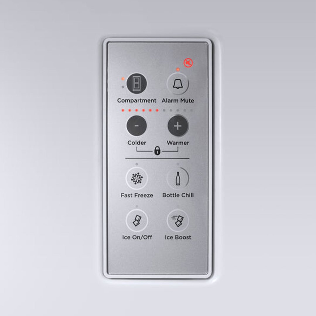 Fisher & Paykel 569L Series 7 French Door Refrigerator Freezer, Ice & Water RF610ADUX5