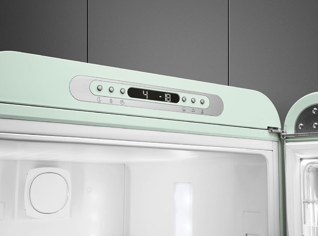 Smeg FAB 32 50’S Style Retro Refrigerator, Right Hand - Pastel Green FAB32RPG5AU