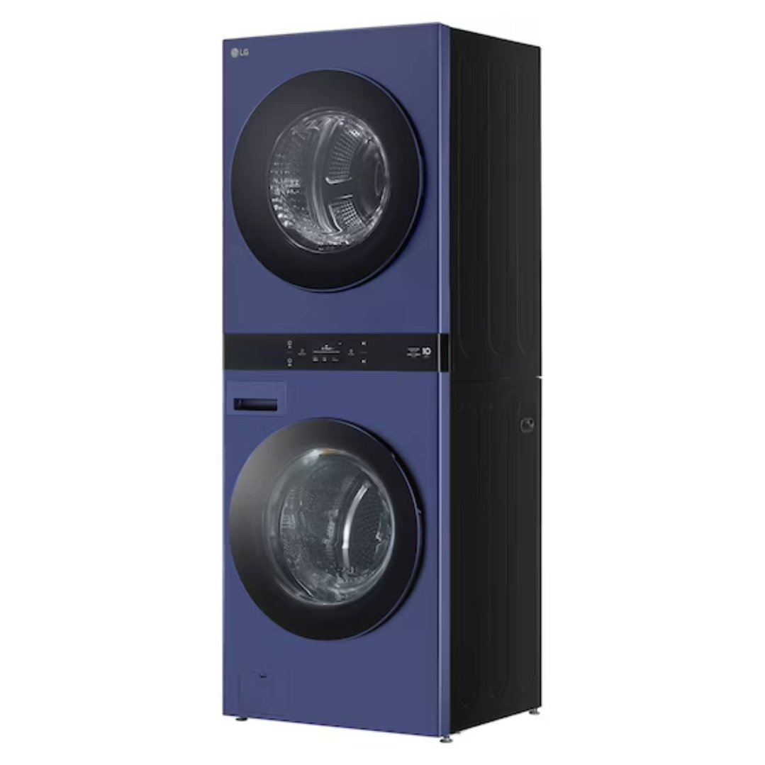 LG AI WashTower™ 19/10kg All-In-One Stacked Washer Dryer - Blue WWT-1910BLX