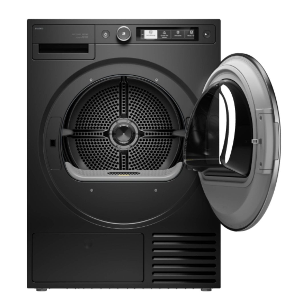 Asko 9kg Style Heat Pump Dryer - Graphite Black T509HPGAU