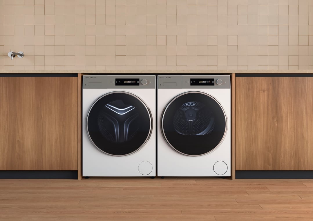 Fisher & Paykel 12kg Series 7 Contemporary Front Loader Washer with Touchscreen - White WH1260D5