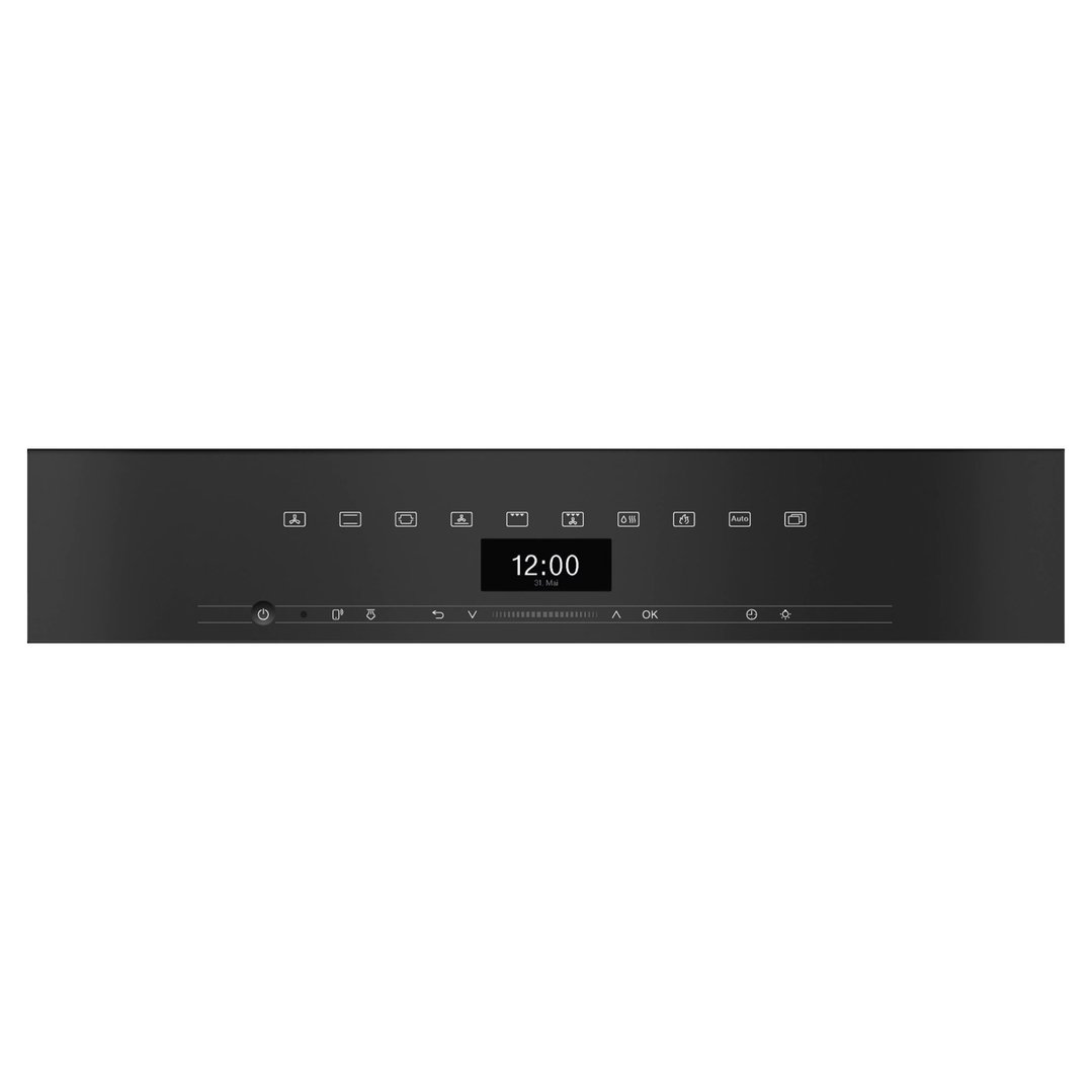 Miele 60cm Pyrolytic Oven with Rapid Cooling and Crisp Function Obsidian Black H7464BPOBSW