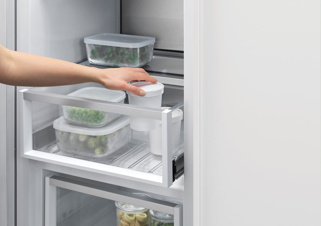 Fisher & Paykel Series 9 Integrated Dual Zone Freezer, 60 cm RS6019F2L1