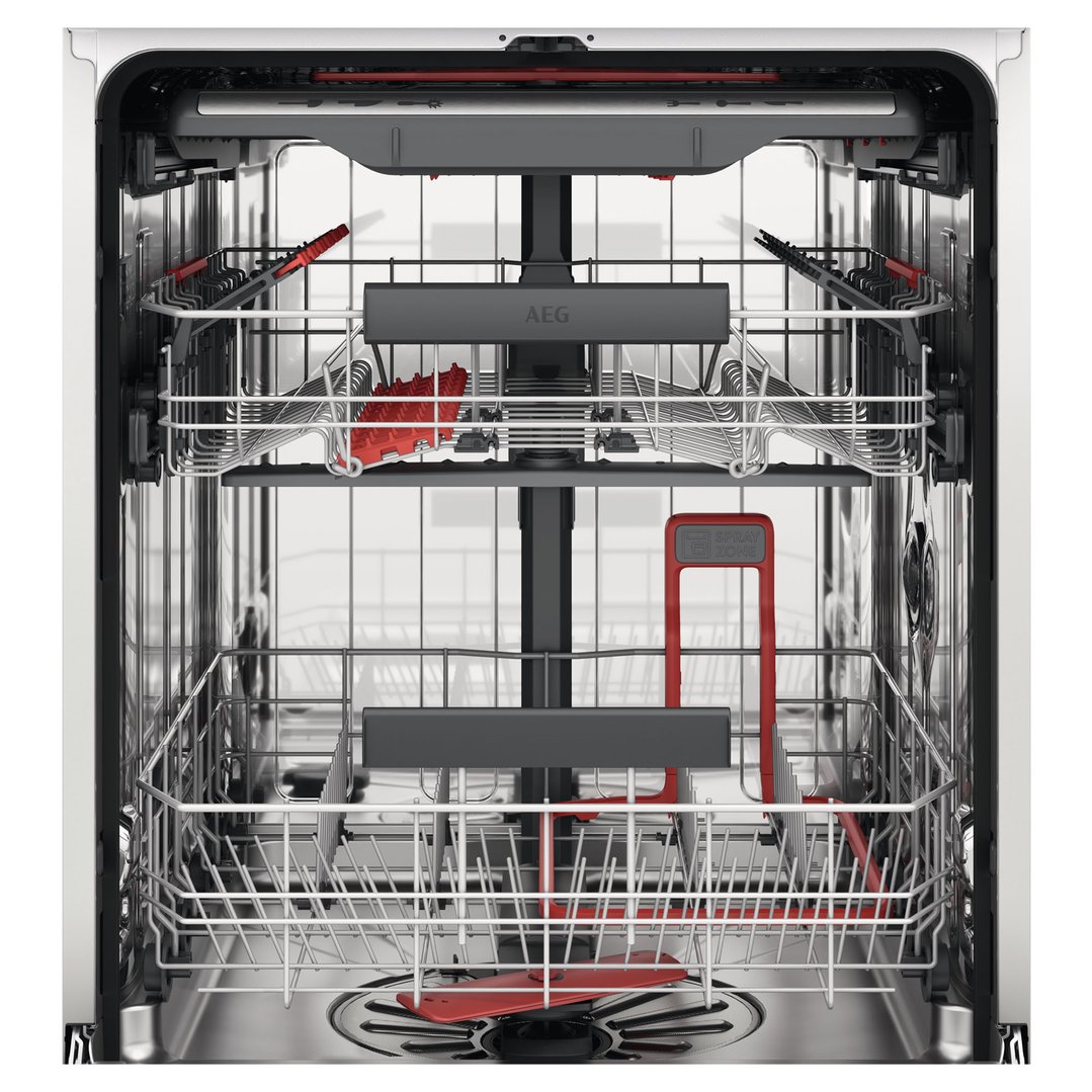 AEG 60cm Built-under Stainless Steel Dishwasher FFE73600PM