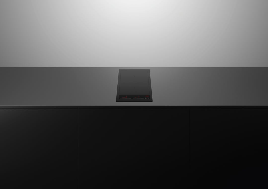 Fisher & Paykel 30cm Series 7, 2 Zone Induction Cooktop, SmartZone, Black CI302ZDTB5