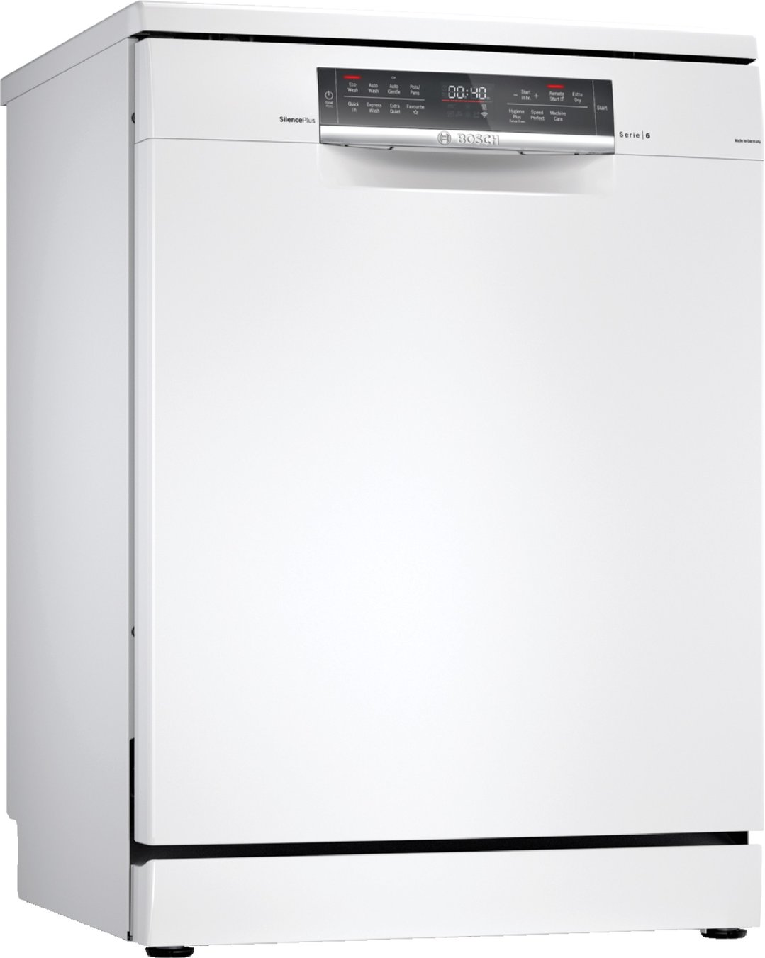 Bosch Series 6 60cm Freestanding Dishwasher - White SMS6HCW01A