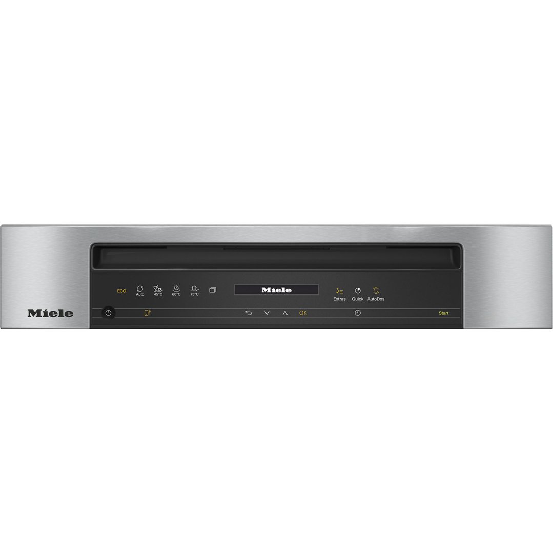 Miele 60cm Built-Under Dishwasher with AutoOpen Drying, Hygiene Programme and PowerDisk CleanSteel G7604SCUCLST