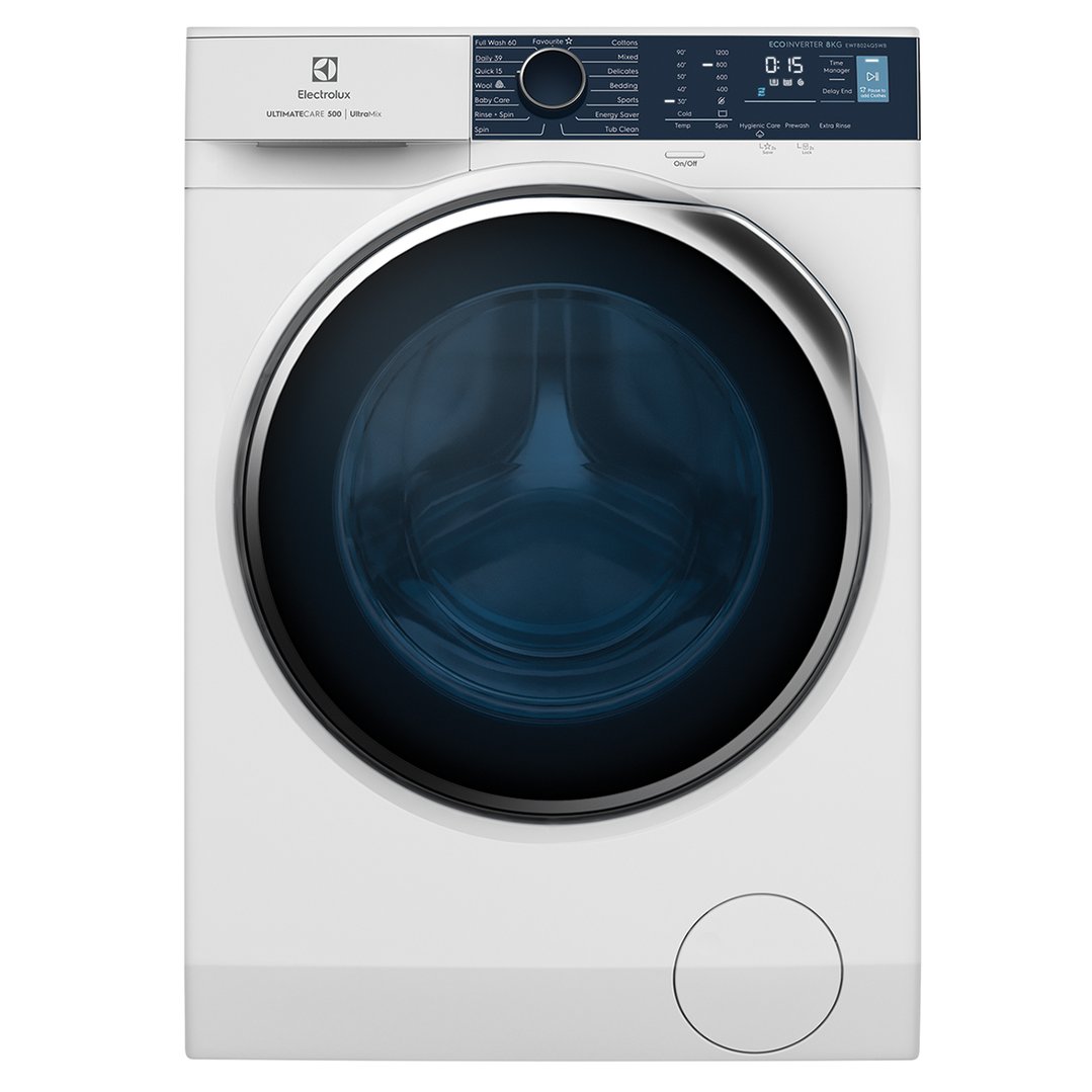 Electrolux 8kg UltimateCare 500 front load washer with UltraMix EWF8024Q5WB