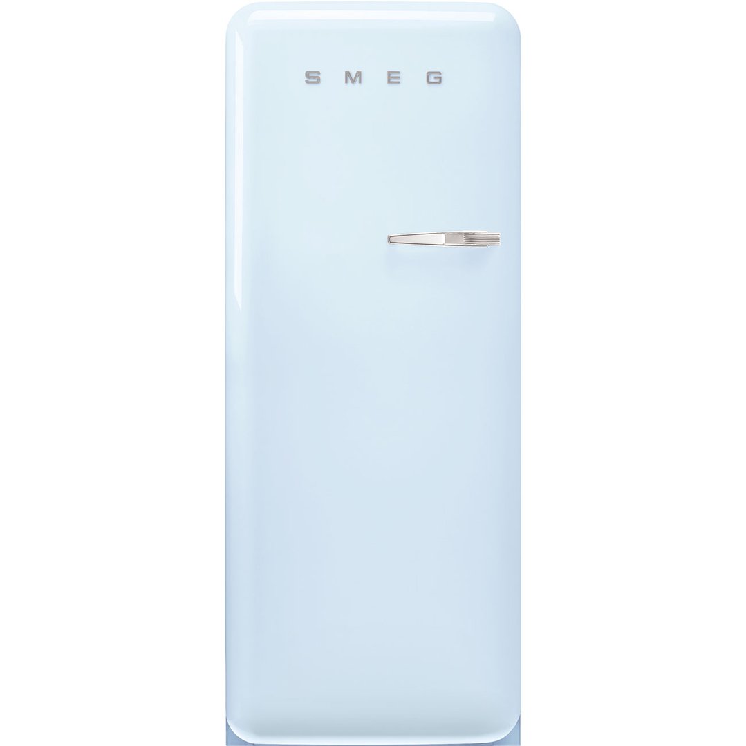 Smeg FAB 28 50’S Style Retro Refrigerator, Left Hand - Pastel Blue FAB28LPB5AU