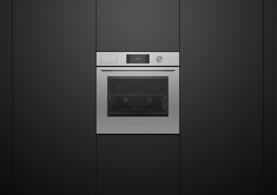 Fisher & Paykel 60cm Contemporary Combi-Steam Oven, Brushed Silver OS60SACVTDX5