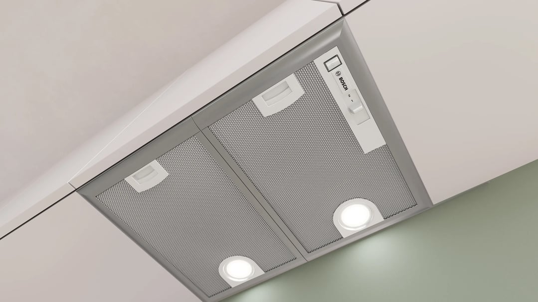 Bosch Series 4, 53cm Integrated Rangehood, Silver Metallic DHL555BMAU