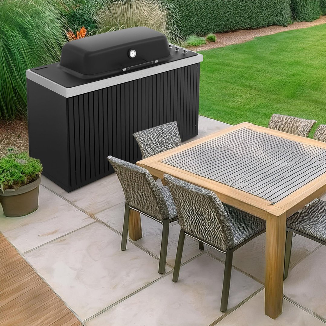 Everdure Furnace Built In BBQ (Black) EB3G1BA