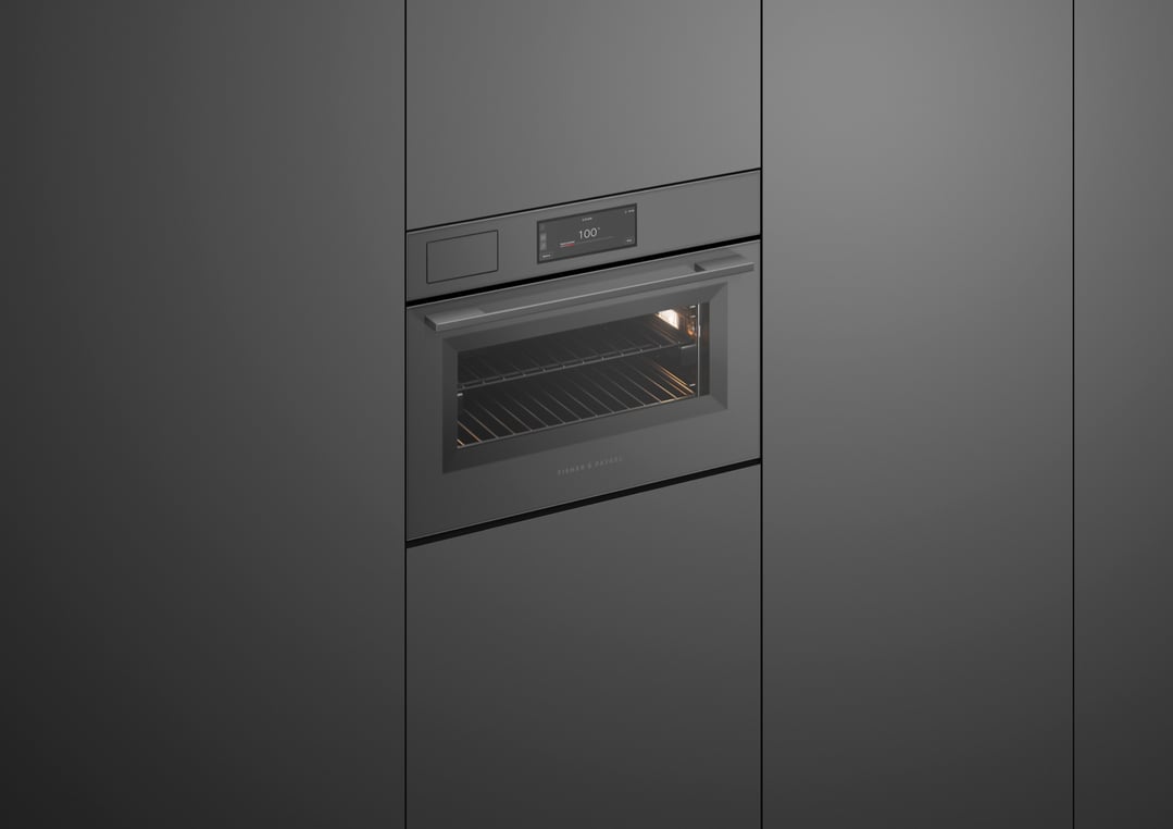 Fisher & Paykel 60cm Minimal Compact Combi-Steam Oven, Grey OS60NAMVUG5