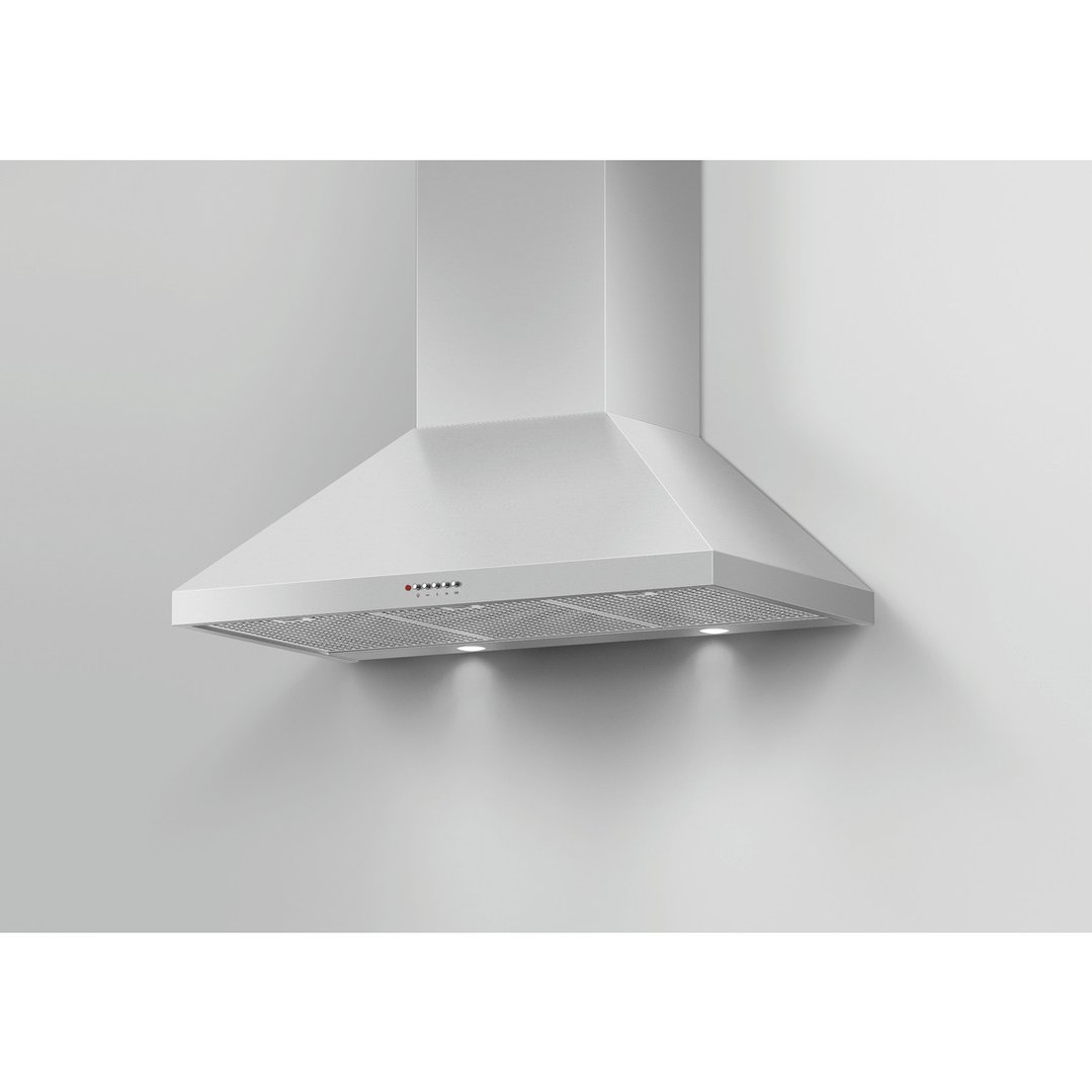Fisher & Paykel Series 7 Wall Rangehood, 90cm, Pyramid Chimney HC90PCX1