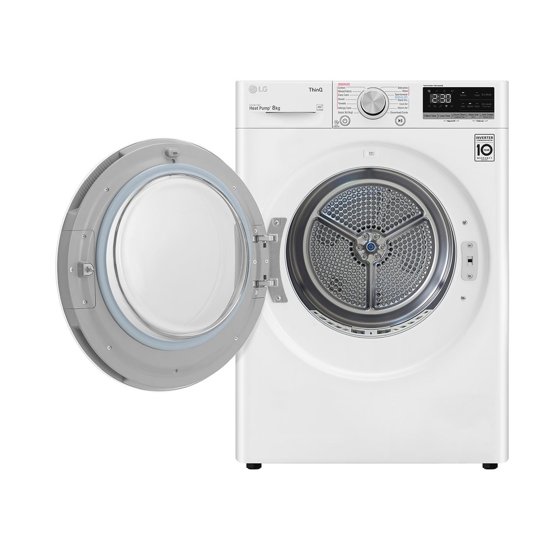 LG 8kg Series 5 Heat Pump Dryer DVH508W