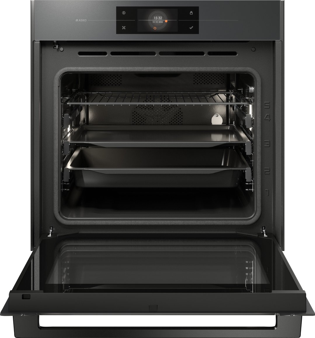 Asko Elements 60cm Pyrolytic Oven - Pearl Grey OP8678GG