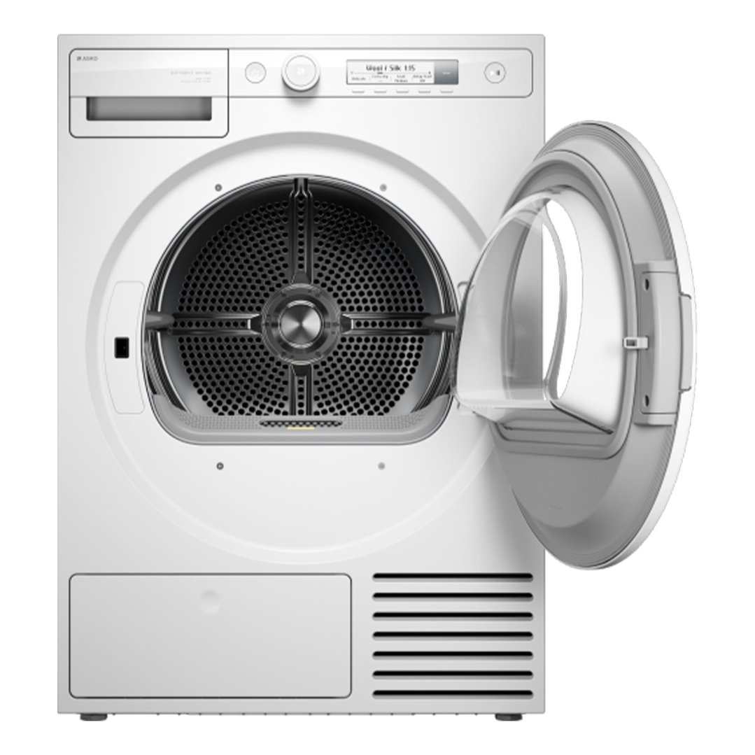 Asko 8kg Classic Heat Pump Dryer - White T108HWAU